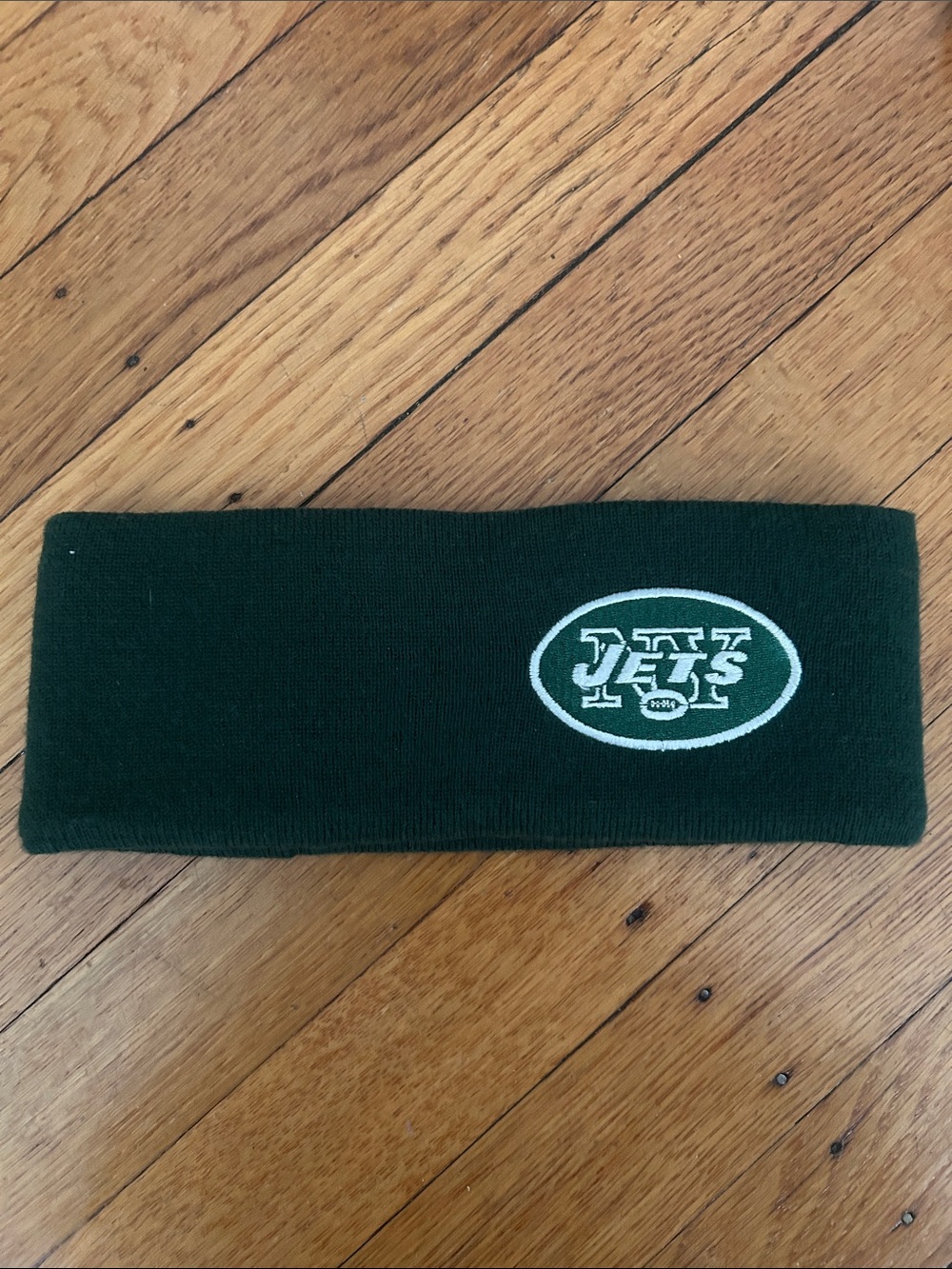 Reebok New York Jets Green Ear Warmer with NY Jets Logo